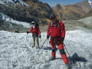 262 - Atravessando o glaciar Rassac